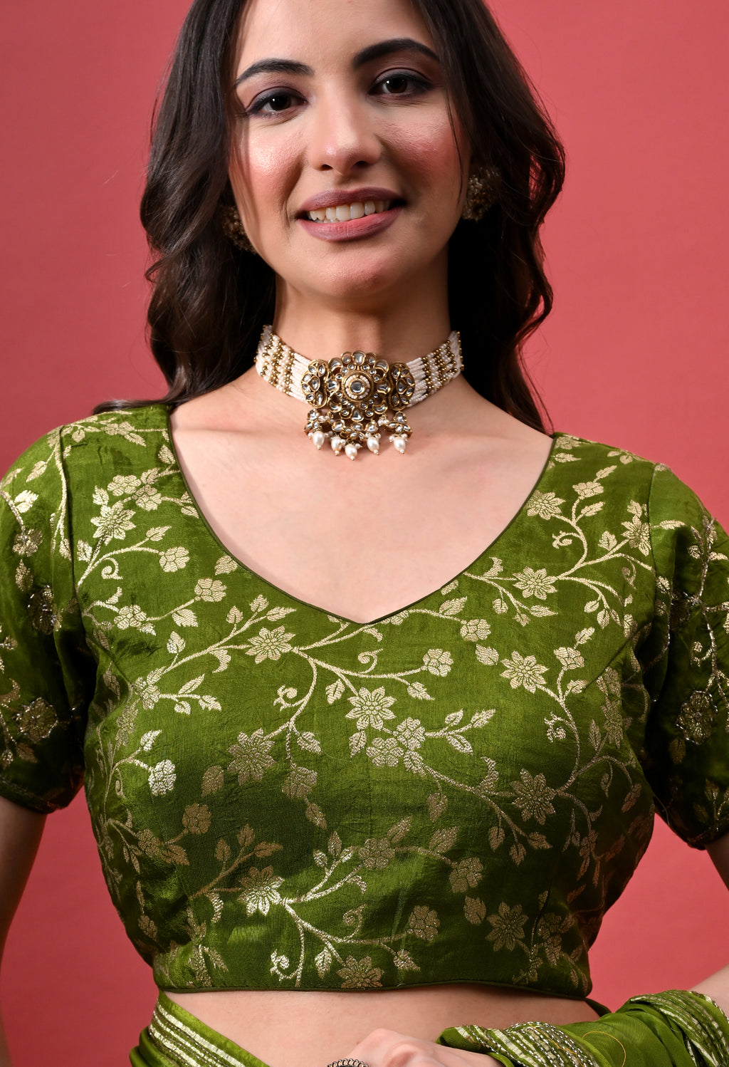 Lustre Silk - Moss Green