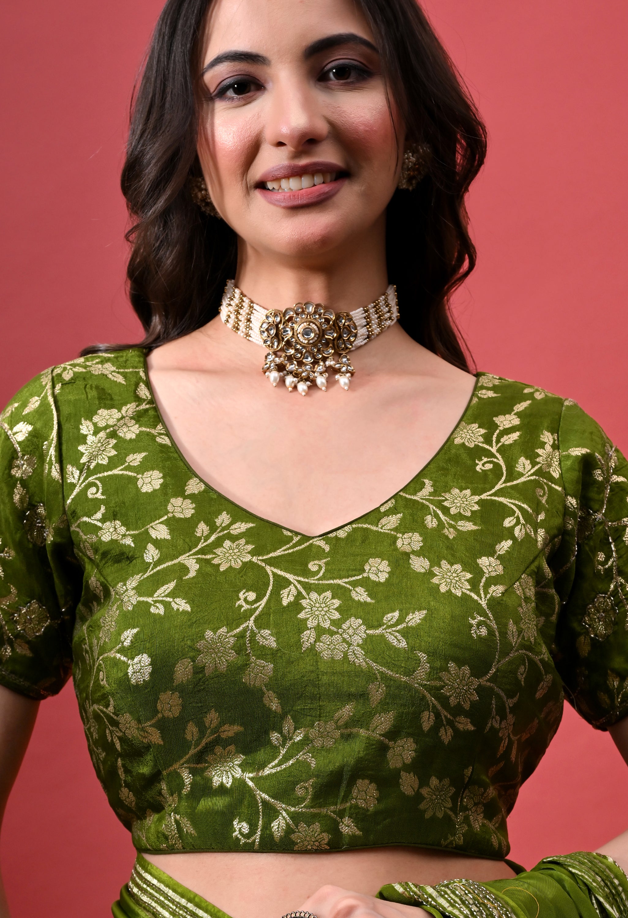 Lustre Silk - Moss Green
