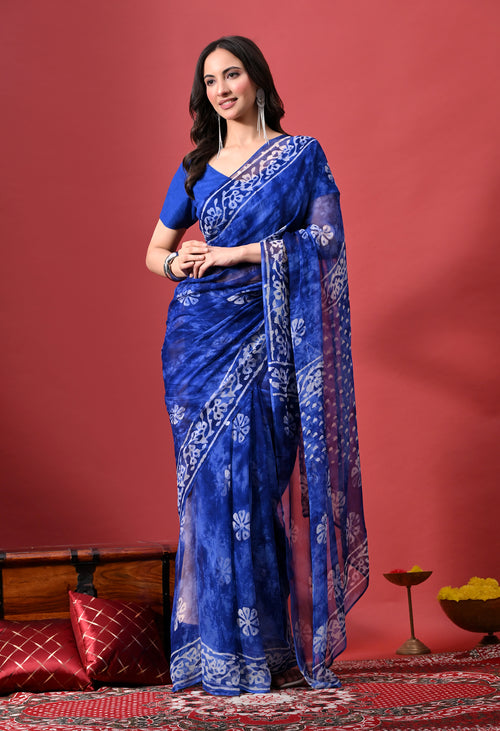 Ajrak - Midnight Blue