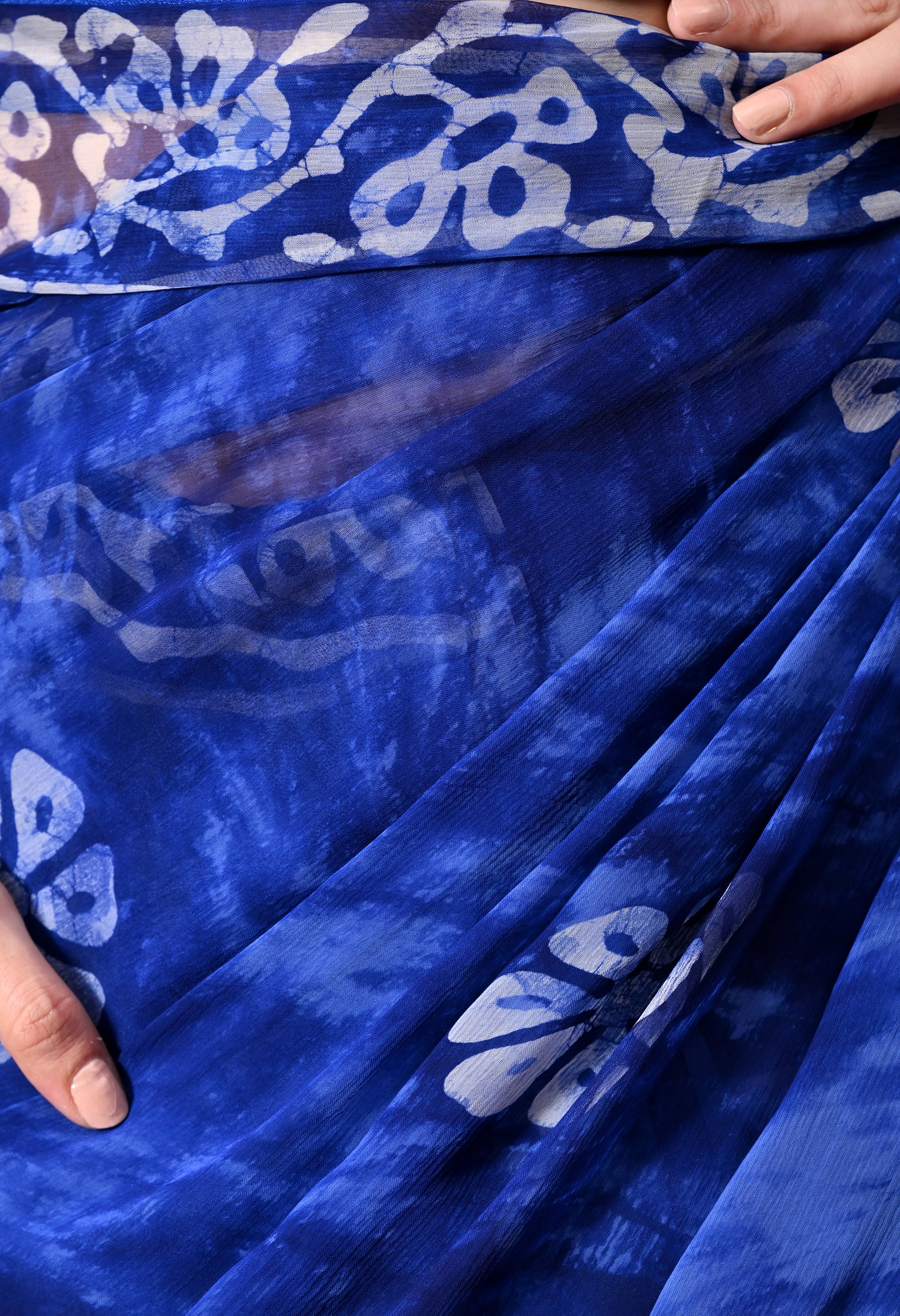 Ajrak - Midnight Blue