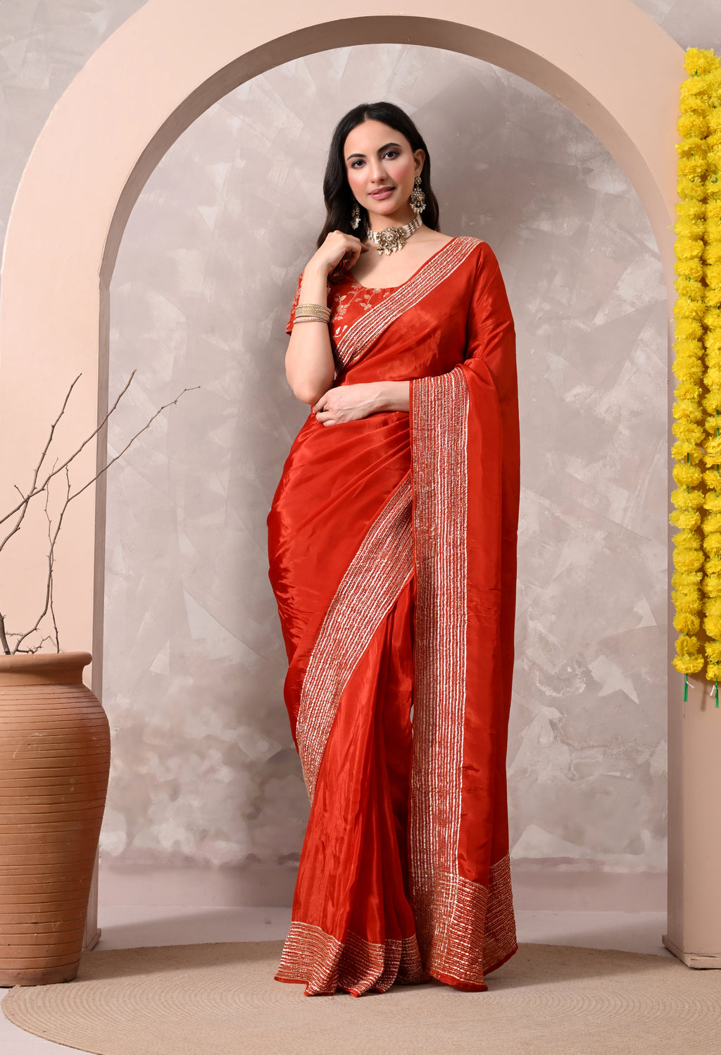 Lustre Silk - Terracotta