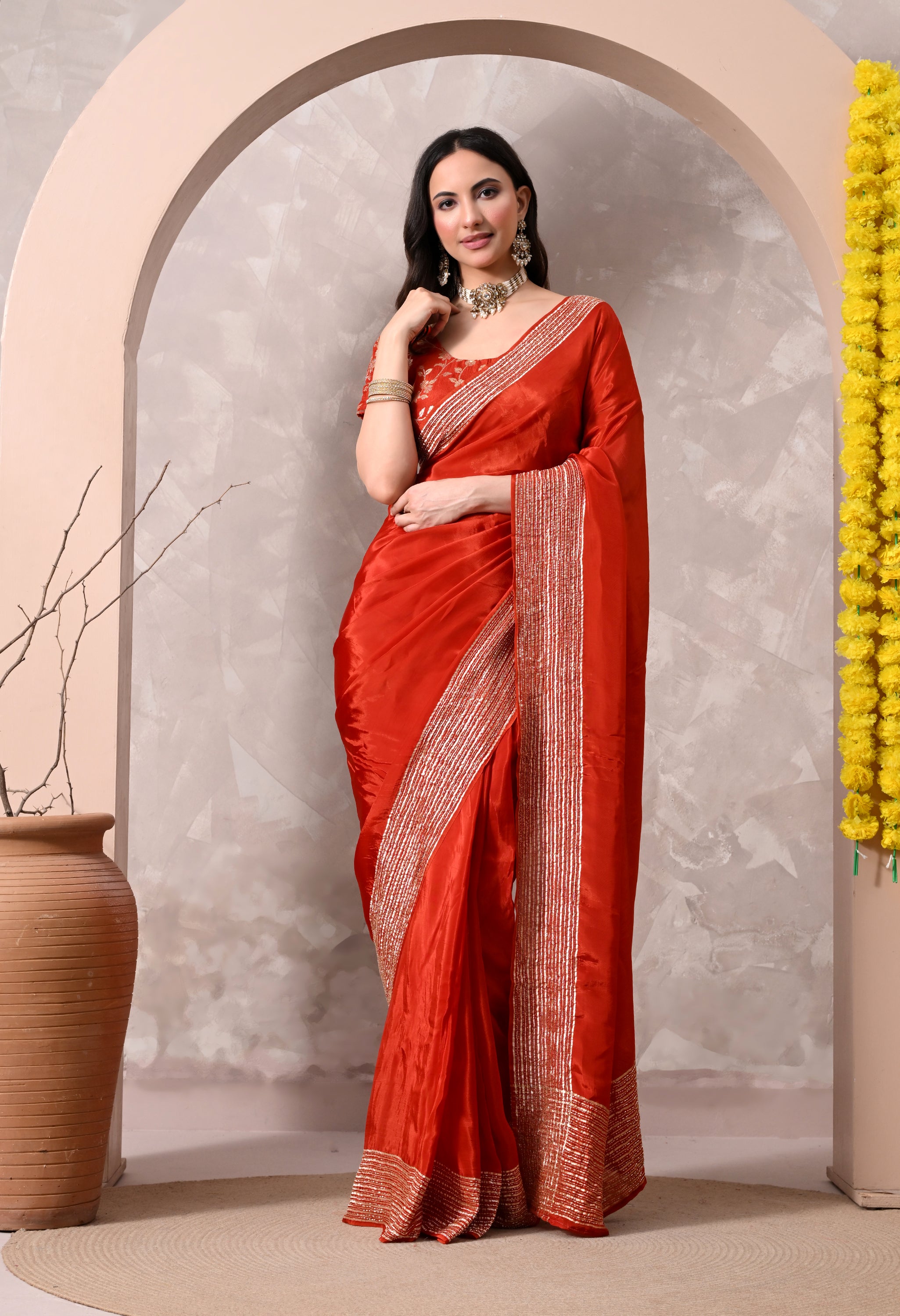 Lustre Silk - Terracotta