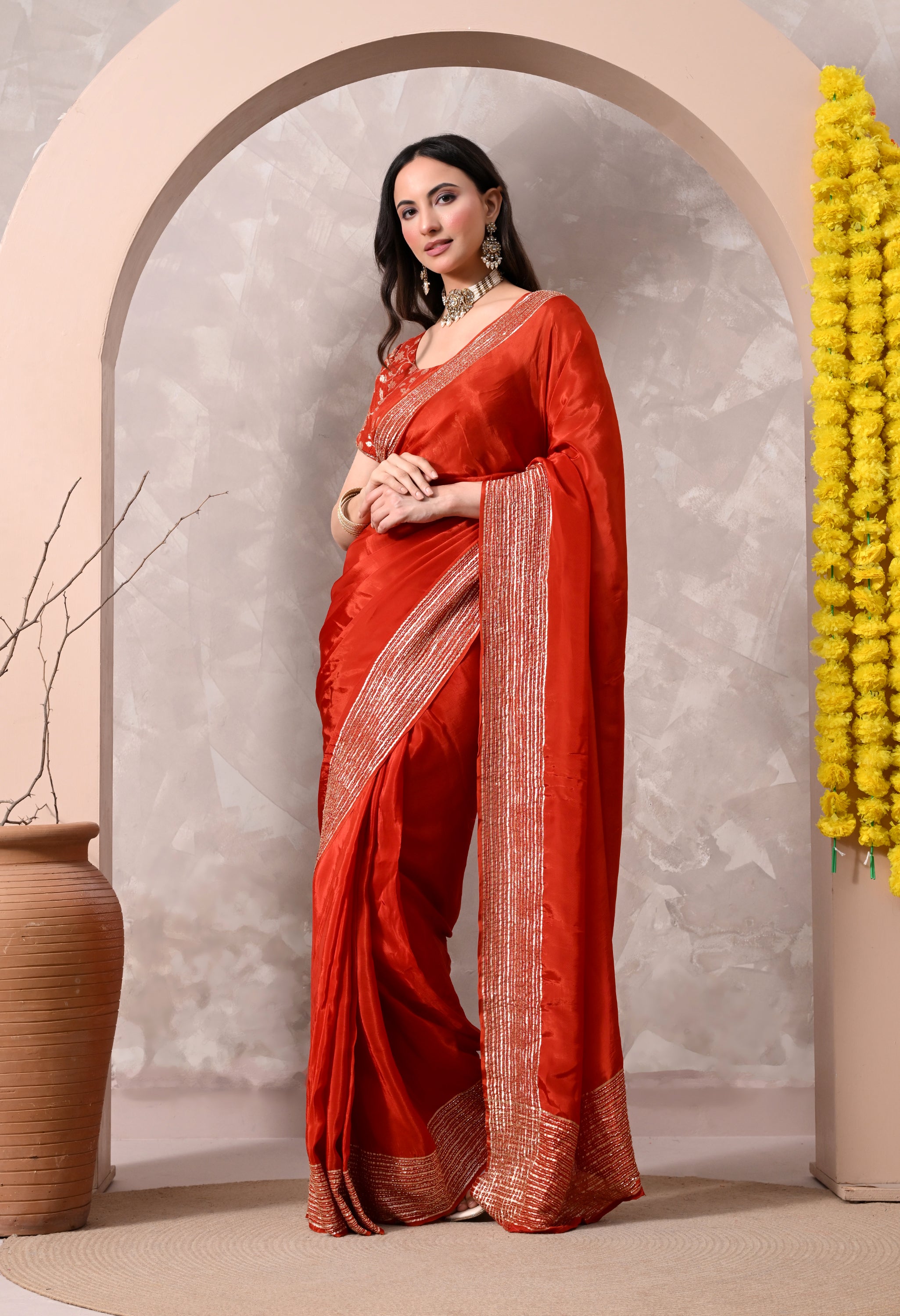 Lustre Silk - Terracotta