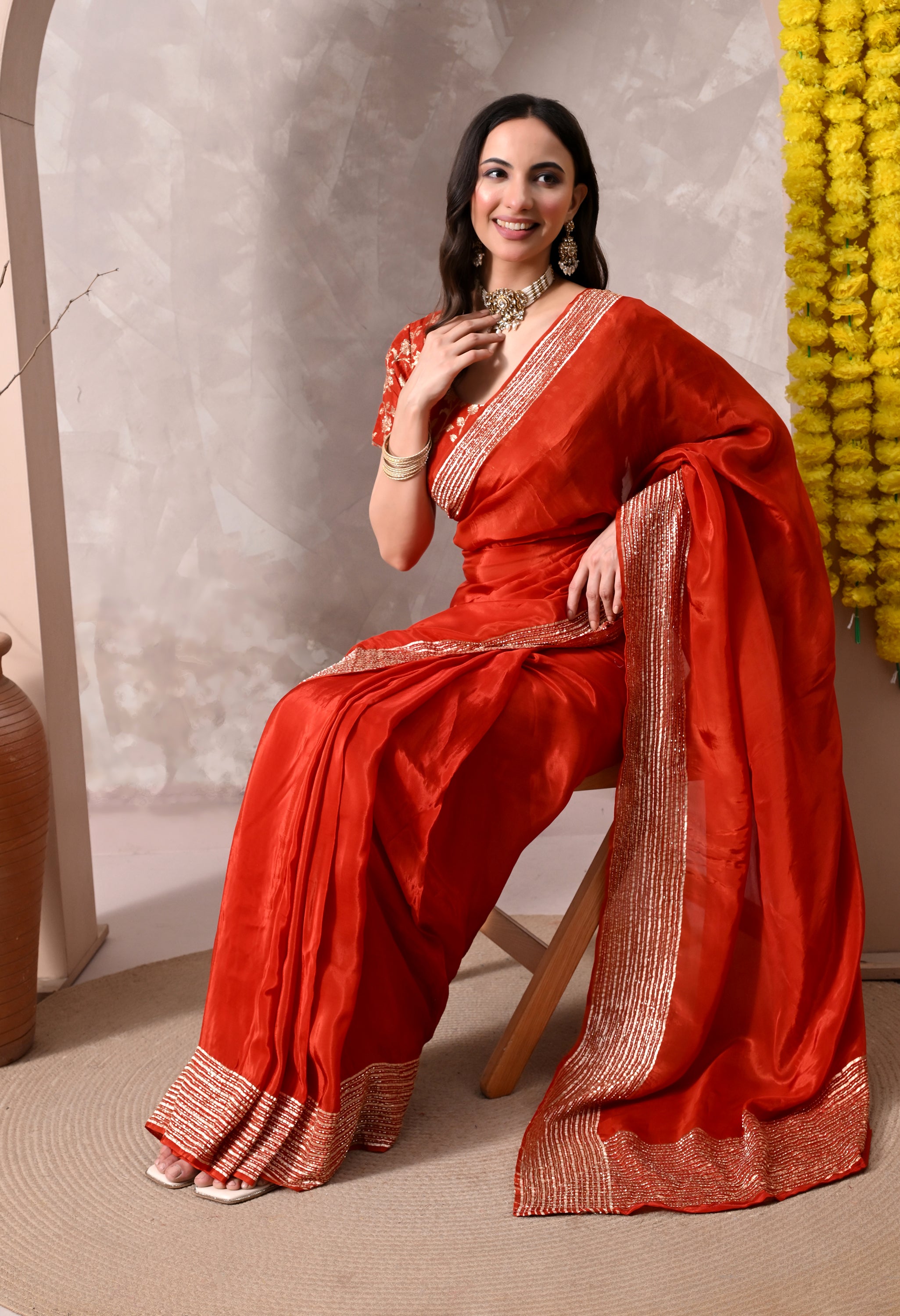 Lustre Silk - Terracotta