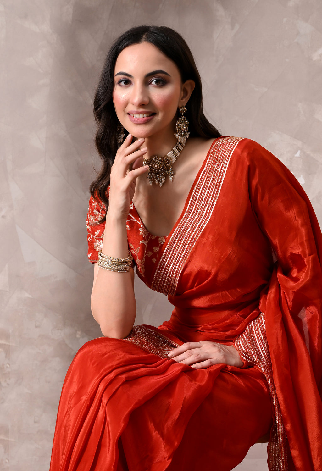 Lustre Silk - Terracotta