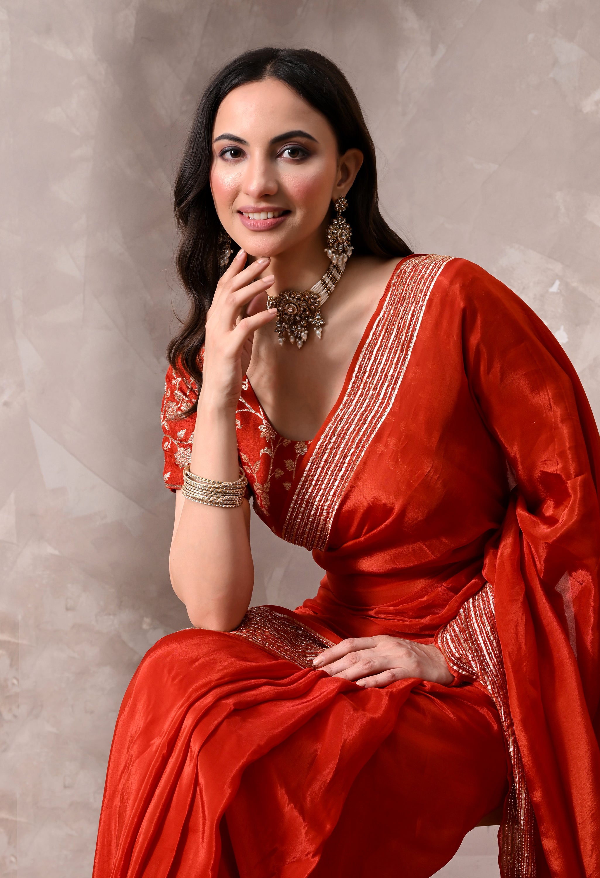 Lustre Silk - Terracotta